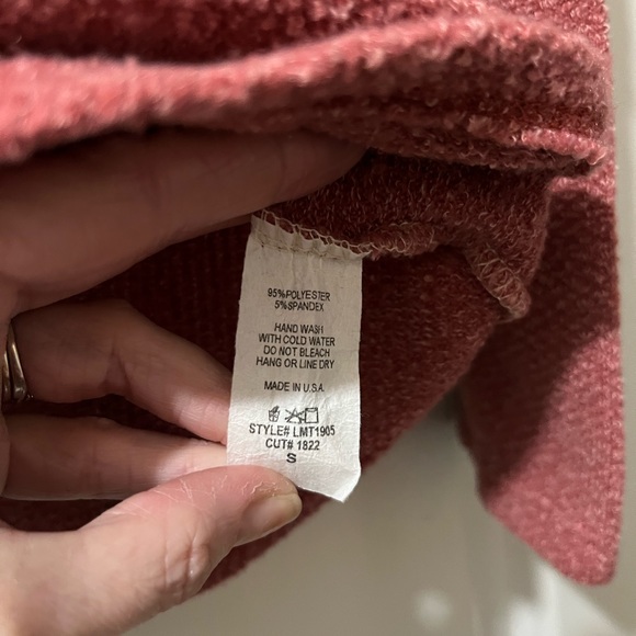 Western style long sleeve hooded top - Picture 3 of 3